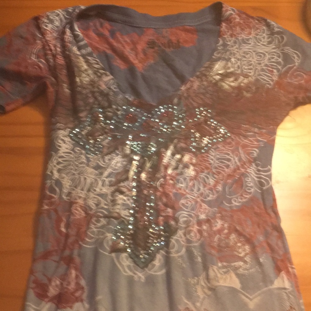 NWOT Sinful very bling shirt size Small